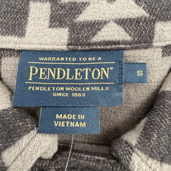 Pendleton Women's Doublesoft Shirt Jacket Charcoal Tossed Size Small NEW - Picture 9 of 16